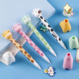 Caneta de Mesa Girafa Color - Unidade