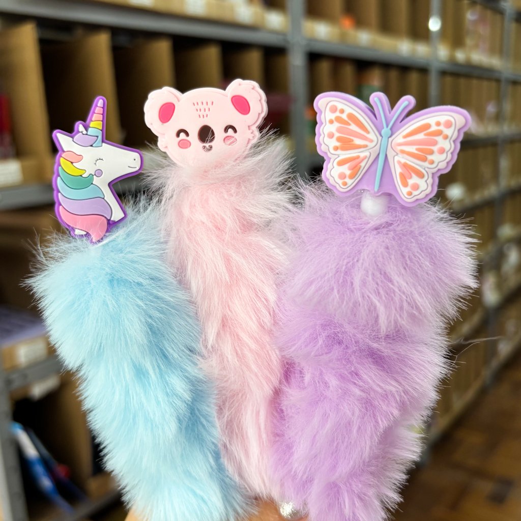 Caneta Cute Pompom - FOFY - UND