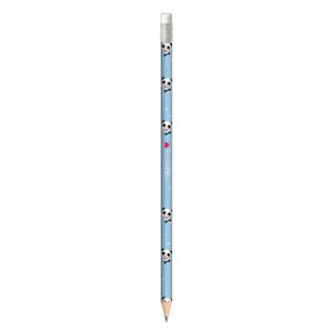 Lápis Preto Redondo Panda Tilibra - Kit 12 Und