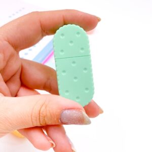 Marca texto Fofo Biscoito 6 Cores