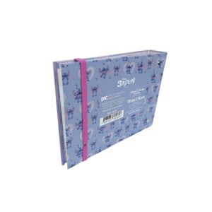 Fichário Mini Caderno Argolado 80 Fls Stitch DAC