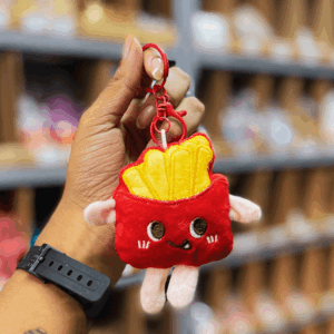 Chaveiro Tendência Charm  Pelúcia Fast  Food - IMPORTADO - UN
