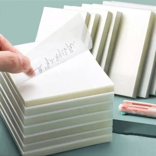 Bloco de Notas Adesivado Transparente 76x76mm