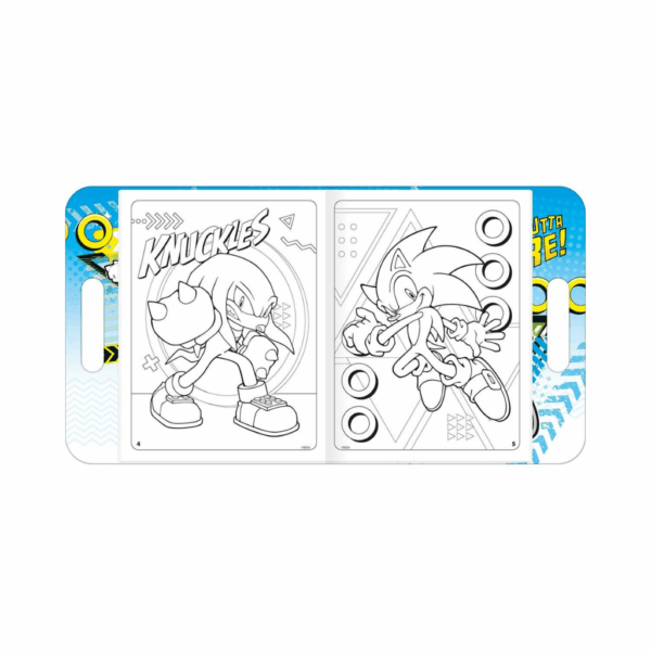 Álbum para Colorir Maleta SONIC - TILIBRA - UND