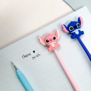 Caneta Flexível Dançante STITCH e ANGEL - UND