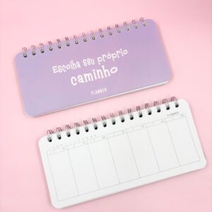 Planner Aramado Permanente Frases 208 x 93mm - IMPORTADO - UND