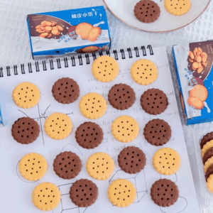 Borracha Fofa 3D c/ 6 Biscoitinhos  - IMPORTADO - CAIXINHA