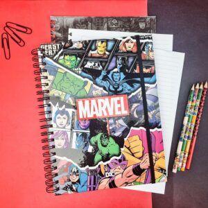 Caderno Smart Universitário 10 Matérias Marvel DAC