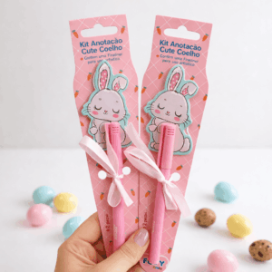 Kit Anotação Cute Coelhinho 2 Peças - FOFY - BLISTER