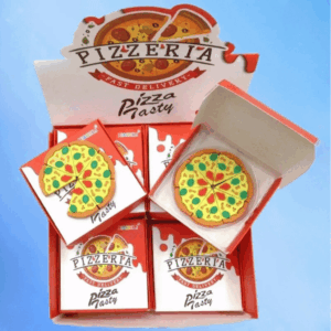 Borracha Caixa de Pizza