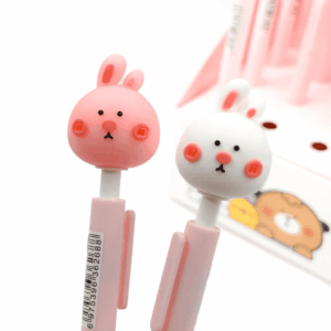 Caneta Cute Emborrachada 0.5mm Coelhinho