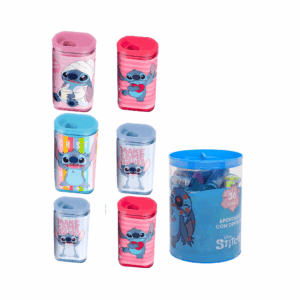 Apontador c/ Depósito Stitch - MOLIN - POTE 36 UND