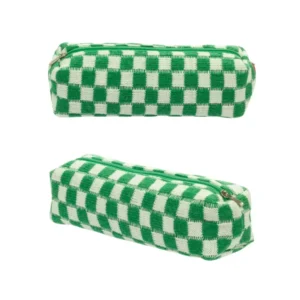 Necessaire Estojo Palito Tricô VERDE 19x5x5cm - FLORIE - UND
