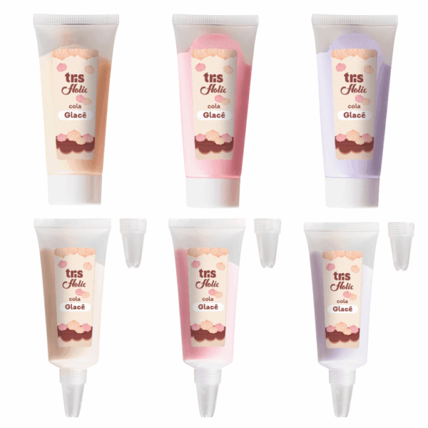 Cola Glacê Holic Docinhos Blister c/ 2 Peças - TRIS - BLISTER