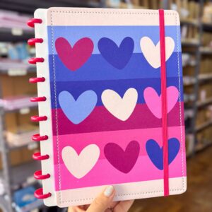 Caderno de Disco LOVE  20x26cm 10 Discos 80 Flhs- TOKYO DESIGN- UND