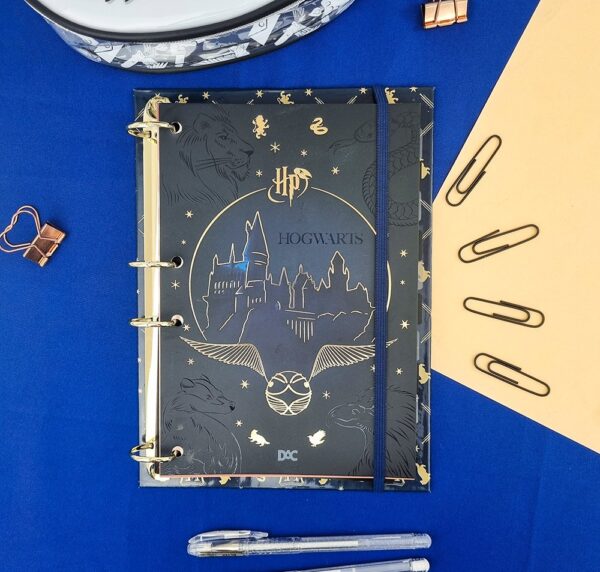 Fichário Colegial Harry Potter sem Lombo DAC
