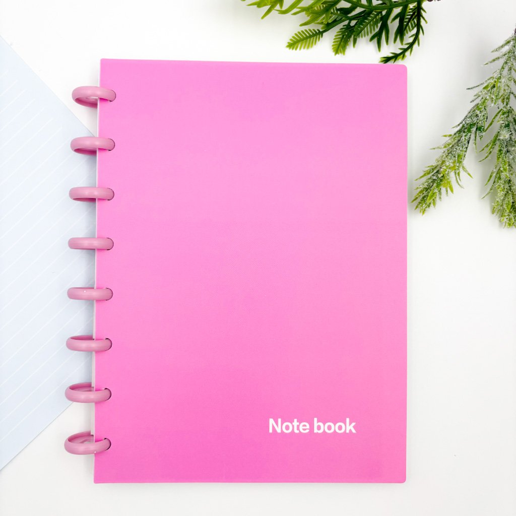 Caderno de Disco Color A5 80 Fls/8 discos - 15x21,2cm - IMPORTADO - UND