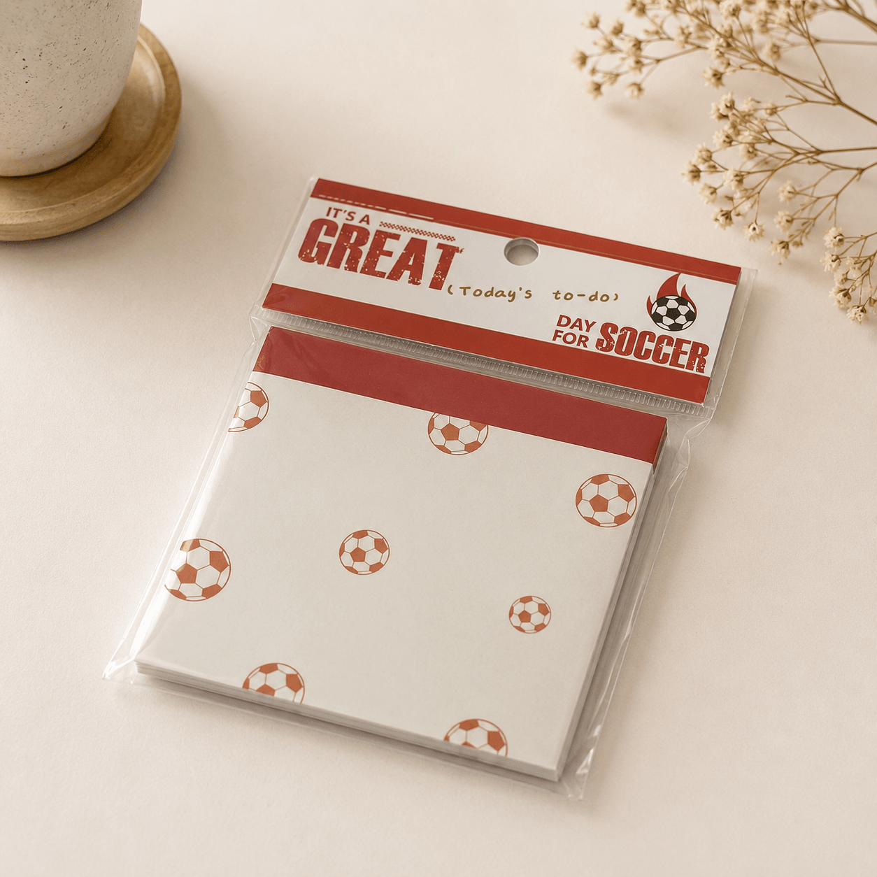 Bloco de Notas Futebol Copa Sortidos 75x75mm - IMPORTADO - UND