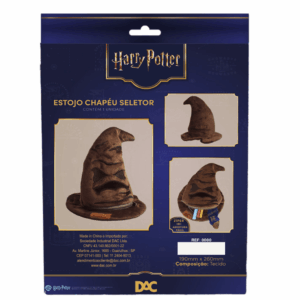 Estojo Fluffy Pelúcia Chapéu Seletor Harry Potter - DAC