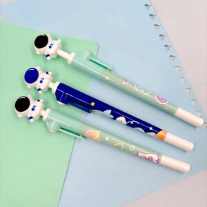 Caneta Anti Stress Astronauta Gira Gira - Kit 4 Und