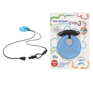 Colar Mordedor Sensorial ColorJoy LEO E LEO - UND
