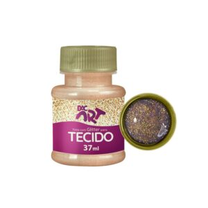 Tinta com Glitter Para Tecido 37 ml OURO DAC ART - UND