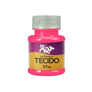 Tinta Fosca Para Tecido 37 ml ROSA ESCURO DAC ART - UND