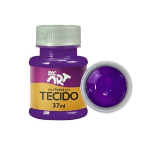 Tinta Fosca Para Tecido 37 ml VIOLETA DAC ART - UND