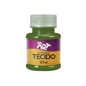 Tinta Fosca Para Tecido 37 ml VERDE OLIVA DAC ART - UND