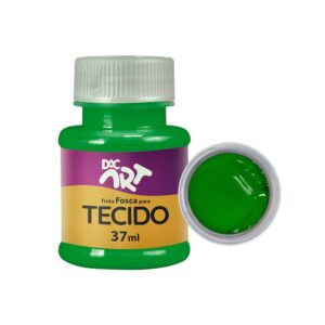Tinta Fosca Para Tecido 37 ml VERDE MUSGO DAC ART - UND