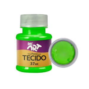 Tinta Fosca Para Tecido 37 ml VERDE FOLHA DAC ART - UND