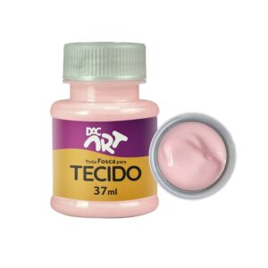 Tinta Fosca Para Tecido 37 ml ROSA BEBE DAC ART - UND