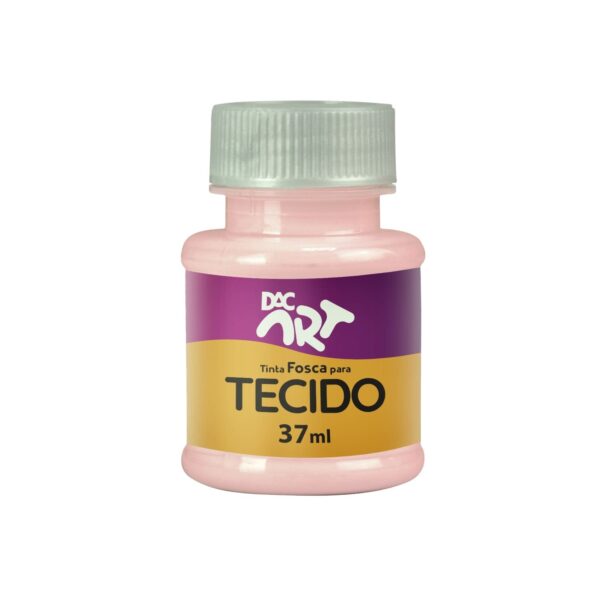 Tinta Fosca Para Tecido 37 ml ROSA BEBE DAC ART - UND