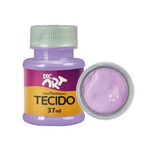 Tinta Fosca Para Tecido 37 ml LILAS DAC ART - UND