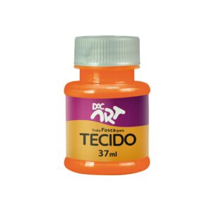 Tinta Fosca Para Tecido 37 ml LARANJA DAC ART - UND