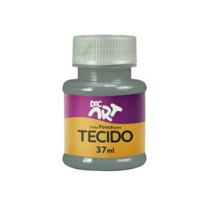 Tinta Fosca Para Tecido 37 ml CINZA DAC ART - UND