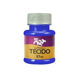 Tinta Fosca Para Tecido 37 ml AZUL ULTRAMA DAC ART - UND