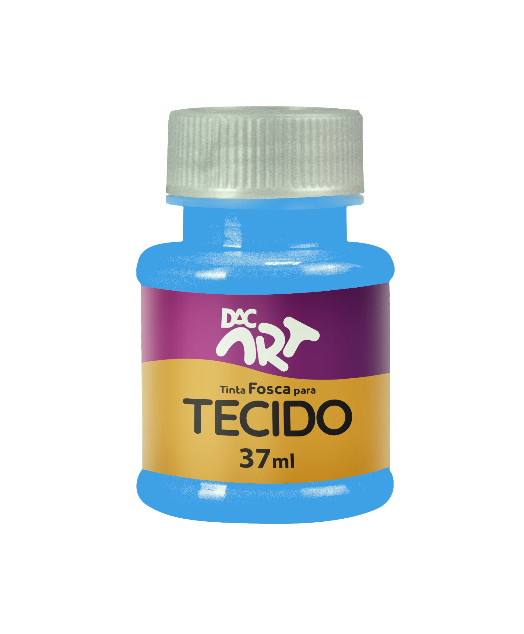Tinta Fosca Para Tecido 37 ml AZUL CELESTE DAC ART - UND