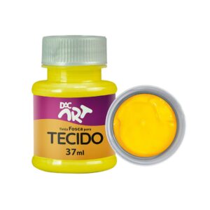 Tinta Fosca Para Tecido 37 ml AMARELO OURO DAC ART - UND