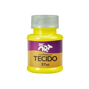 Tinta Fosca Para Tecido 37 ml AMARELO OURO DAC ART - UND