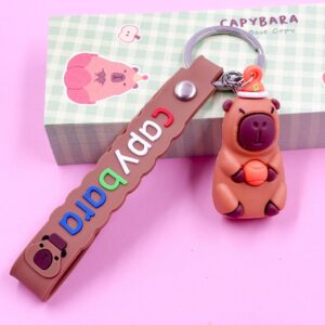 Chaveiro Fofo Capivara Capy - Pacote 6 und