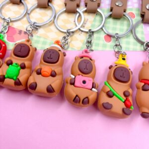 Chaveiro Fofo Capivara Capy - Pacote 6 und