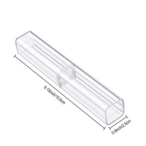 Porta Canetas Transparente - IMPORTADO - UND