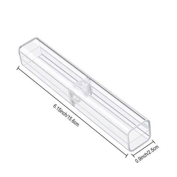 Porta Canetas Transparente - IMPORTADO - UND