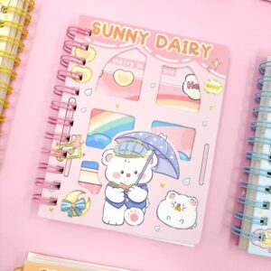 Caderninho Fofo Aramado Sunny Dairy