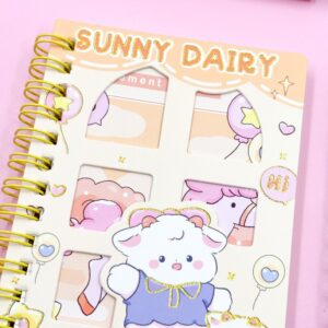 Caderninho Fofo Aramado Sunny Dairy