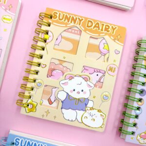 Caderninho Fofo Aramado Sunny Dairy