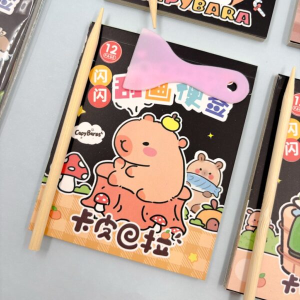 Pintura Mágica c/ Espátula Capivara