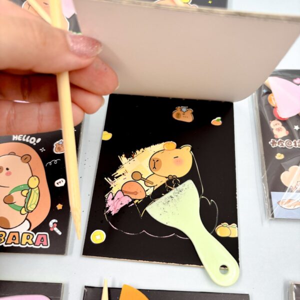 Pintura Mágica c/ Espátula Capivara