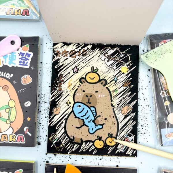 Pintura Mágica c/ Espátula Capivara